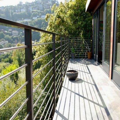 aluminum balcony railing